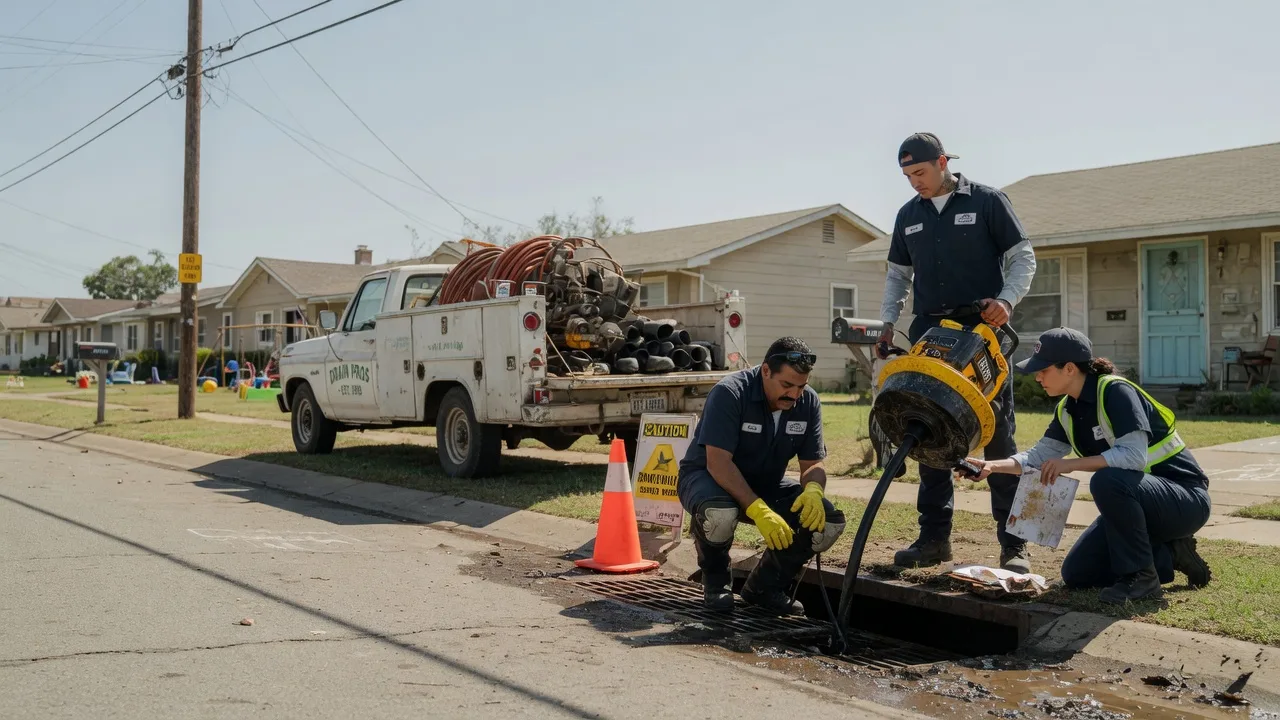 Drain Cleaning in Panna Maria, TX near me